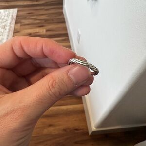 David Yurman Cable Collection Stack Ring